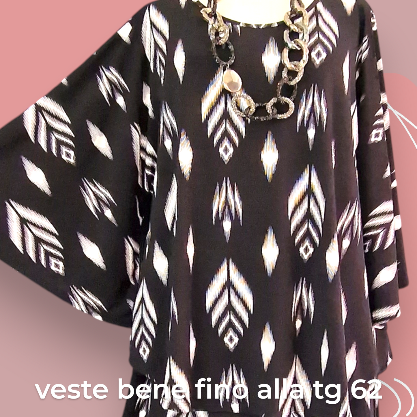 Maxi Maglia  Taglie Forti Elasticizzata Tracy