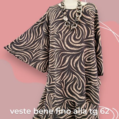 Maxi Maglia  Taglie Forti Elasticizzata Tola