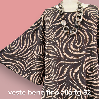 Maxi Maglia  Taglie Forti Elasticizzata Tola