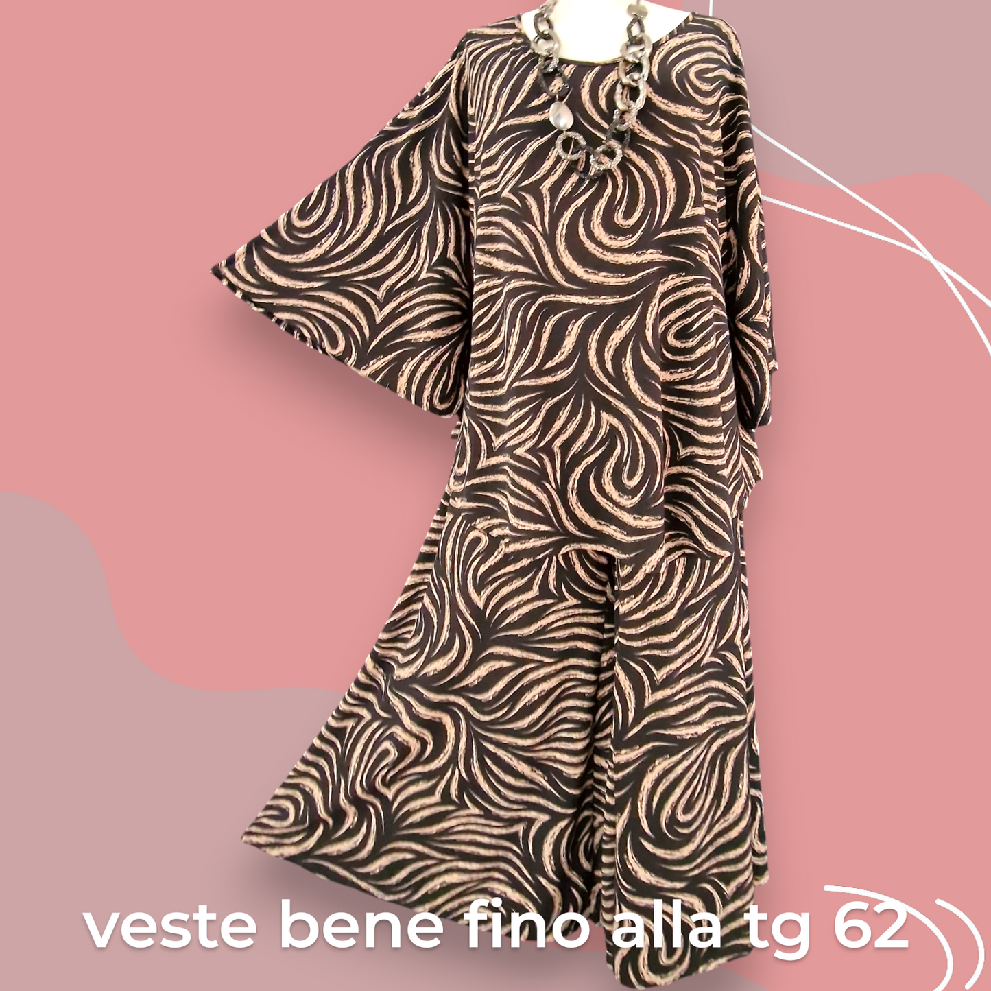 Completo  Taglie Forti Made in Italy Aurica