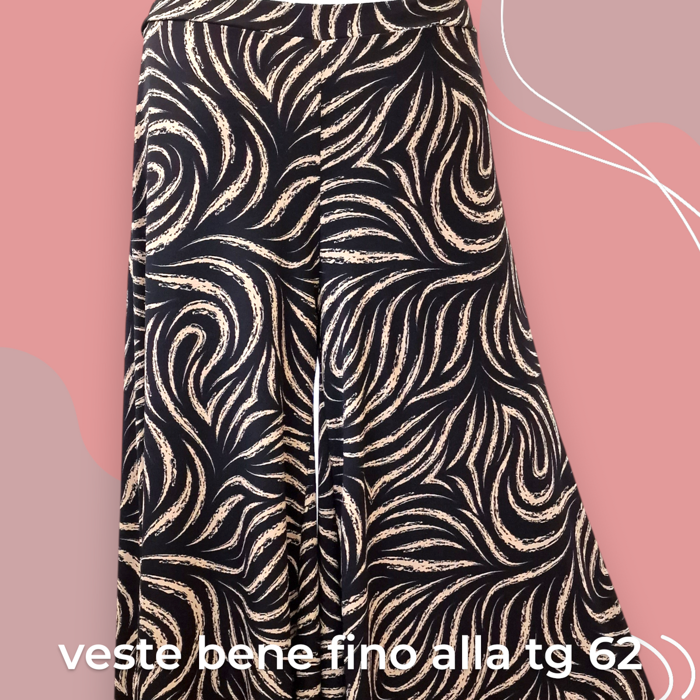 Gonna Pantalone Fantasia Volturno