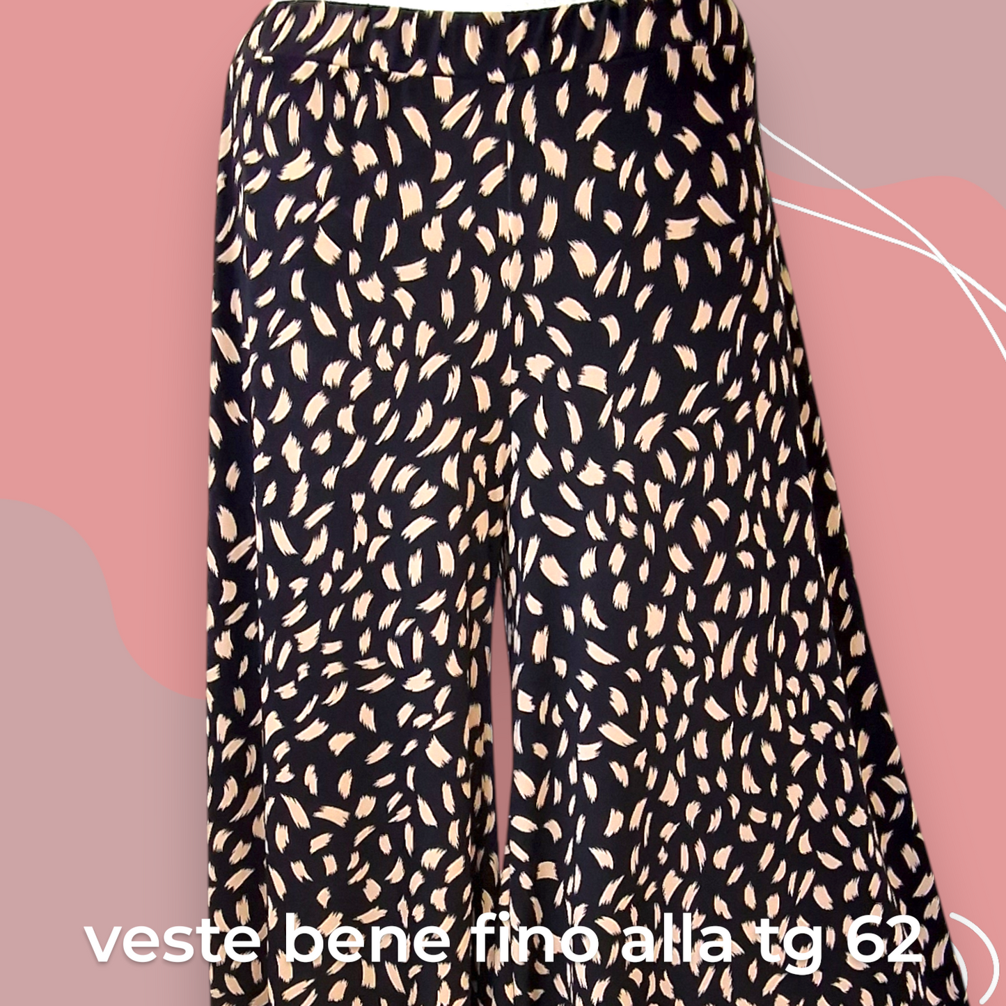 Gonna Pantalone Fantasia Vesuvio
