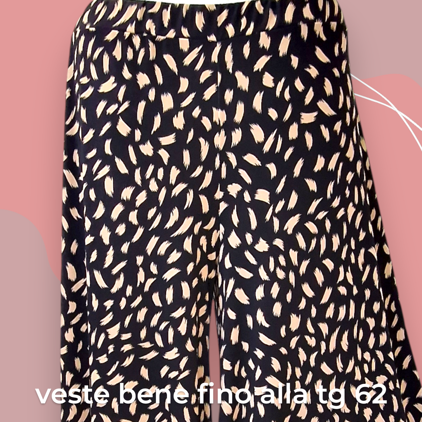 Gonna Pantalone Fantasia Vesuvio