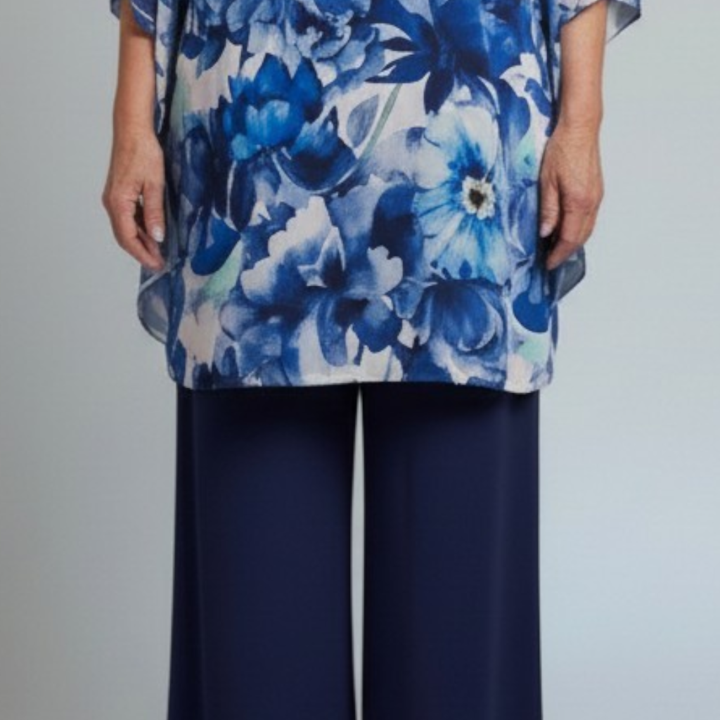 Maxi Maglia in Georgette Viry