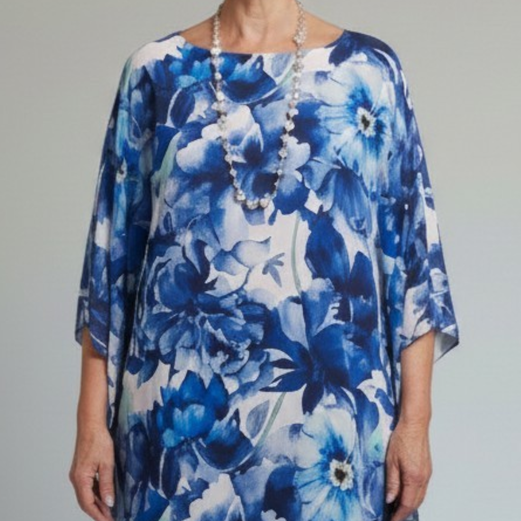 Maxi Maglia in Georgette Viry