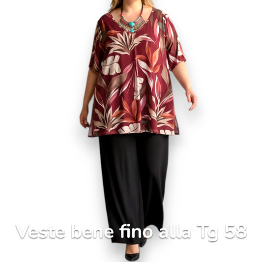 Maxi Maglia  Taglie Forti Elasticizzata Federica