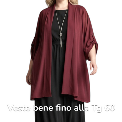 Maxi Spolverino in Georgette Luisa