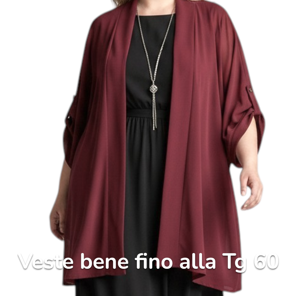Maxi Spolverino in Georgette Luisa