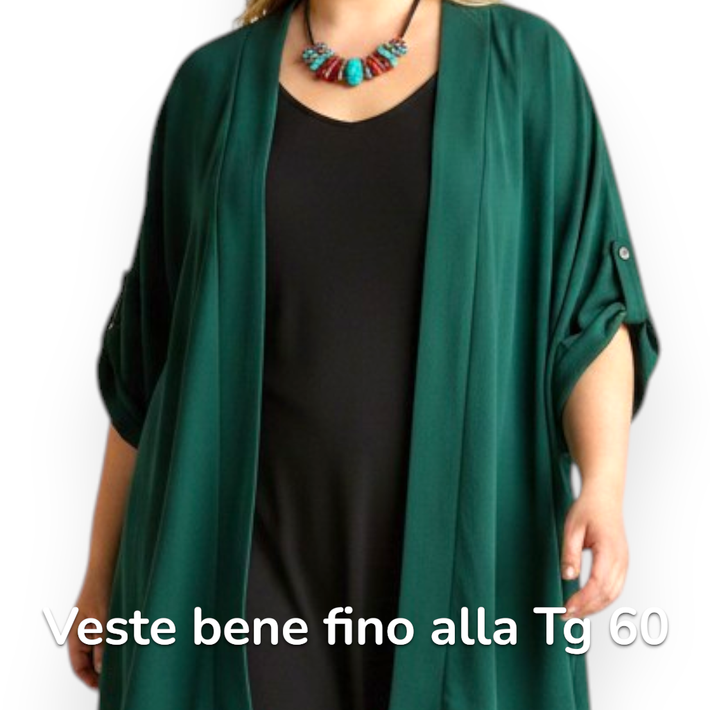 Maxi Spolverino in Georgette Lella