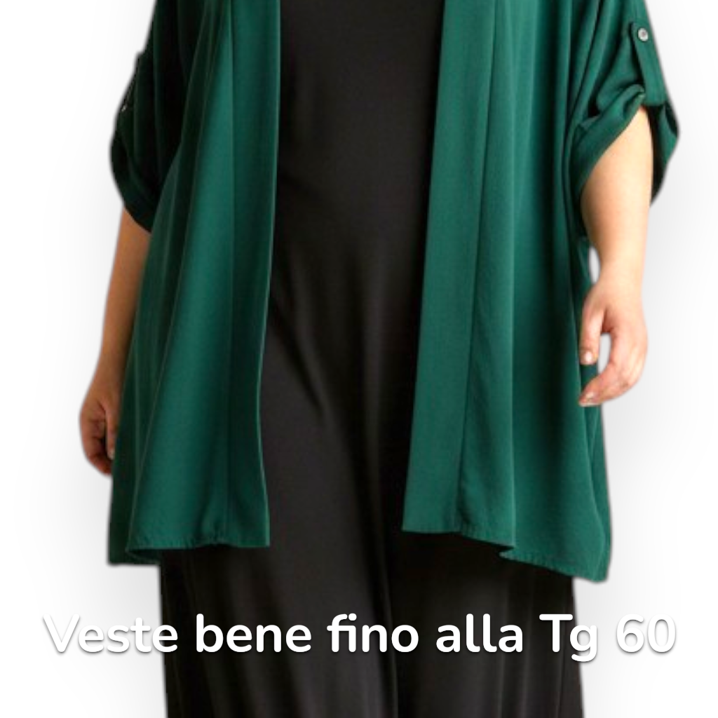 Maxi Spolverino in Georgette Lella