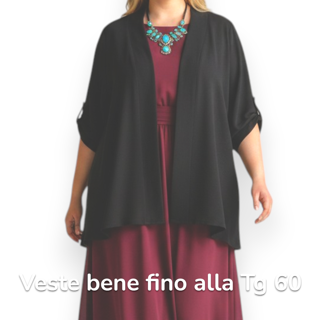 Maxi Spolverino in Georgette Livia