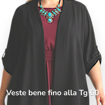 Maxi Spolverino in Georgette Livia