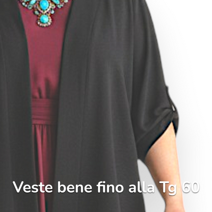 Maxi Spolverino in Georgette Livia