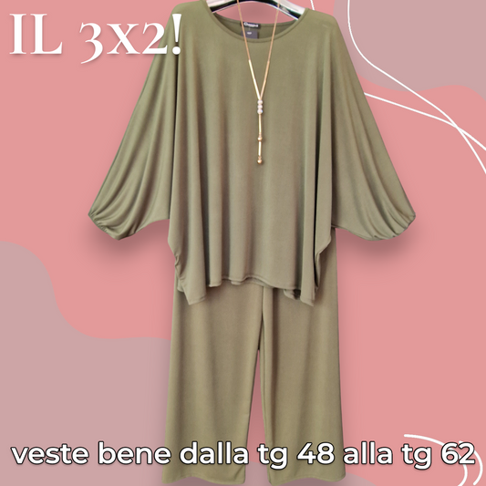 Maxi Completo Taglie Forti Elen