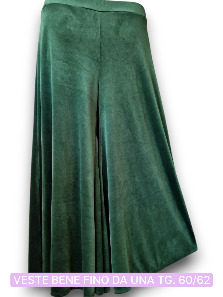Gonna Pantalone in Velluto Parma