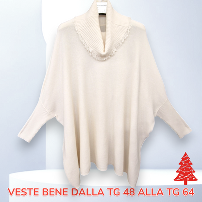 Maxi Maglia Collo Anello Andy