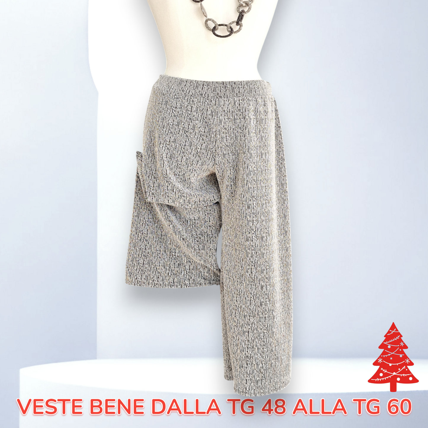 Pantalone Vita Alta Diamond