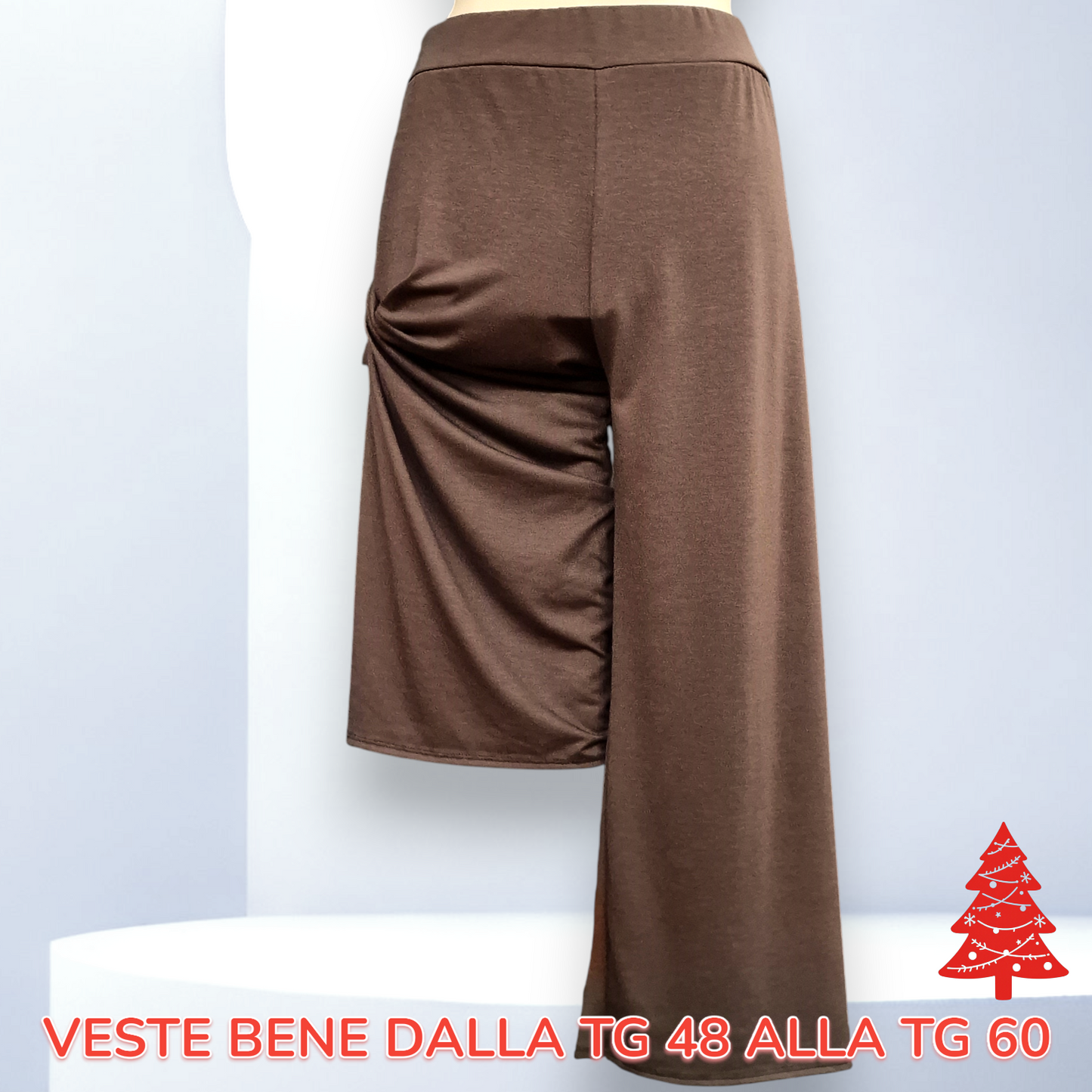 Pantalone Vita Alta Felpato Belforte