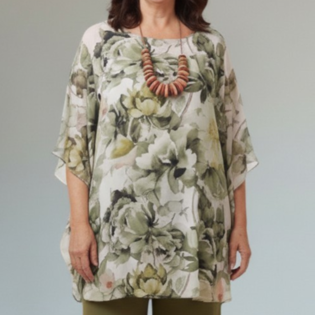 Maxi Maglia in Georgette Valda