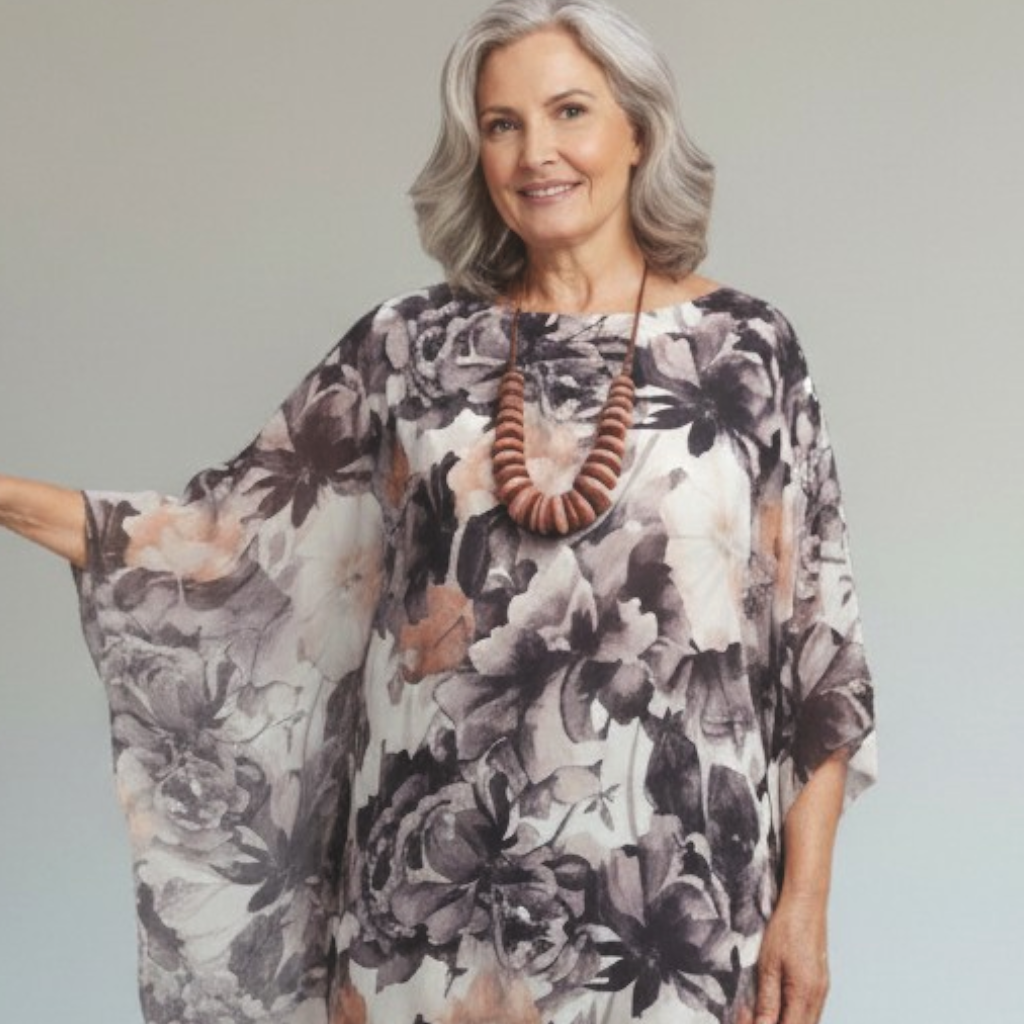 Maxi Maglia in Georgette Virna