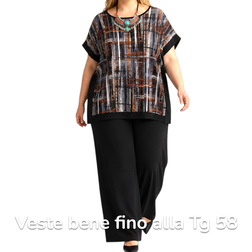 Maxi Maglia  Taglie Forti Elasticizzata Futura