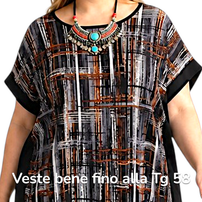 Maxi Maglia  Taglie Forti Elasticizzata Futura