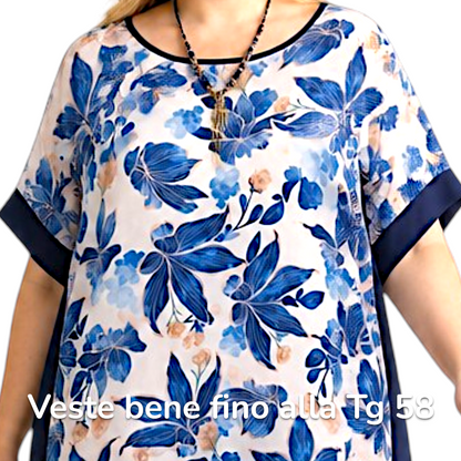 Maxi Maglia  Taglie Forti Elasticizzata Fiona