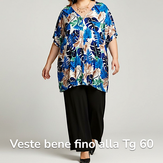 Maxi Maglia  Taglie Forti Elasticizzata Rodica