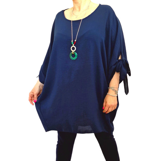 Maxi Maglia Con Collana Pasqualina