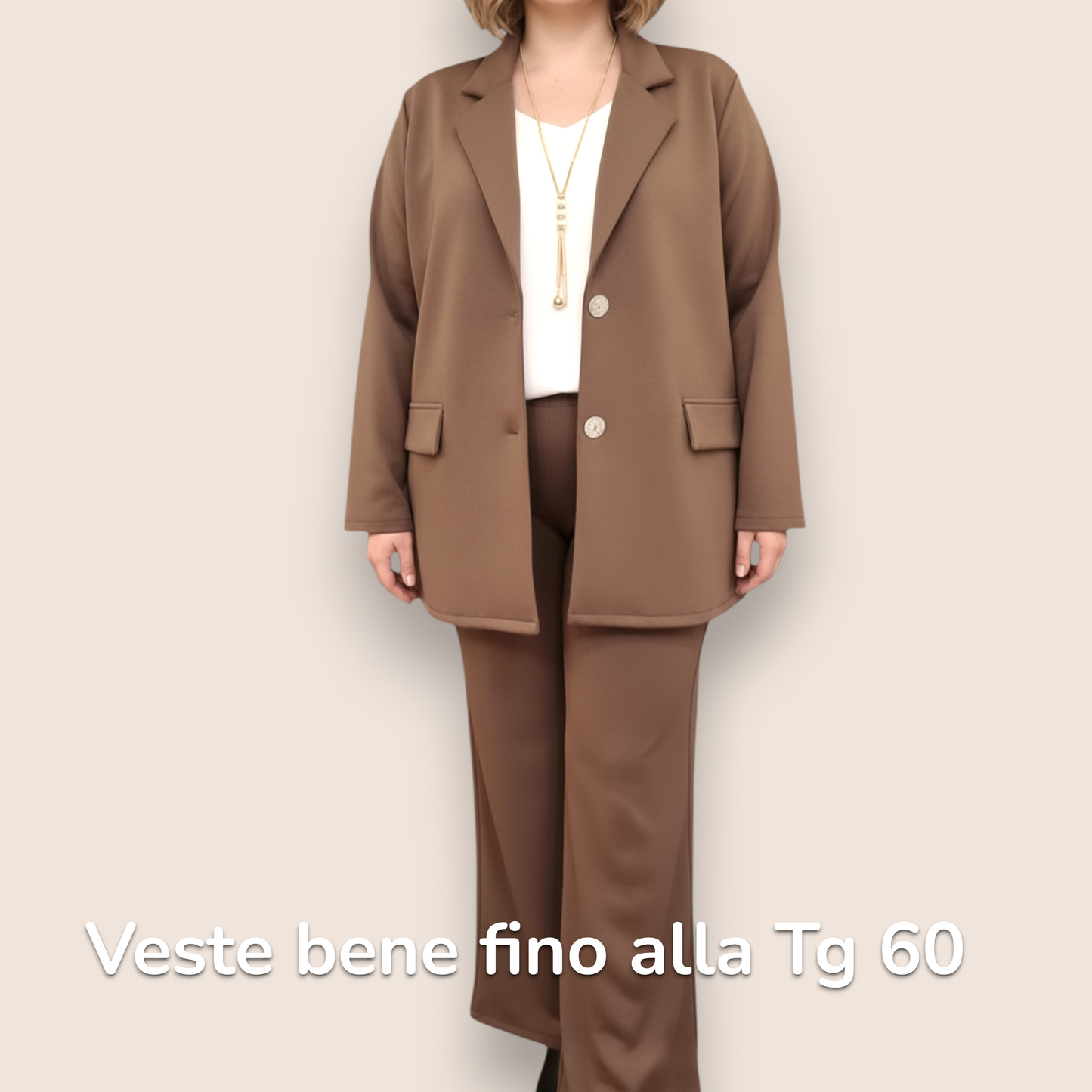 Maxi Completo 100% Viscosa Elasticizzata Carlino