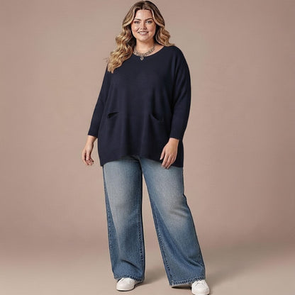 Maxi Maglia effetto Lana Calliope