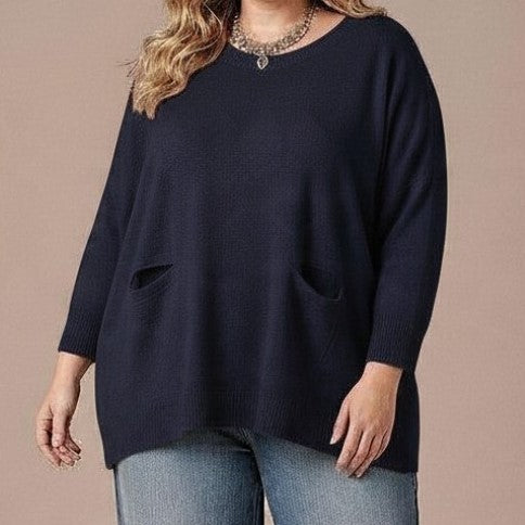 Maxi Maglia effetto Lana Calliope