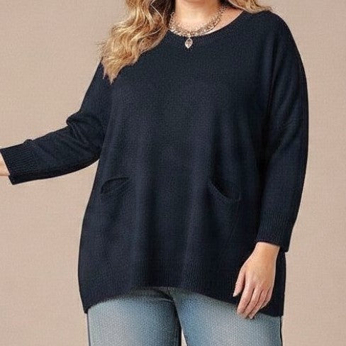 Maxi Maglia effetto Lana Calliope