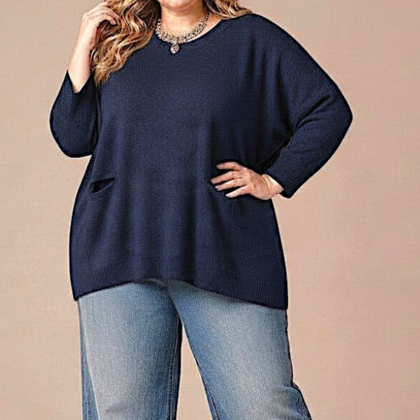 Maxi Maglia effetto Lana Calliope