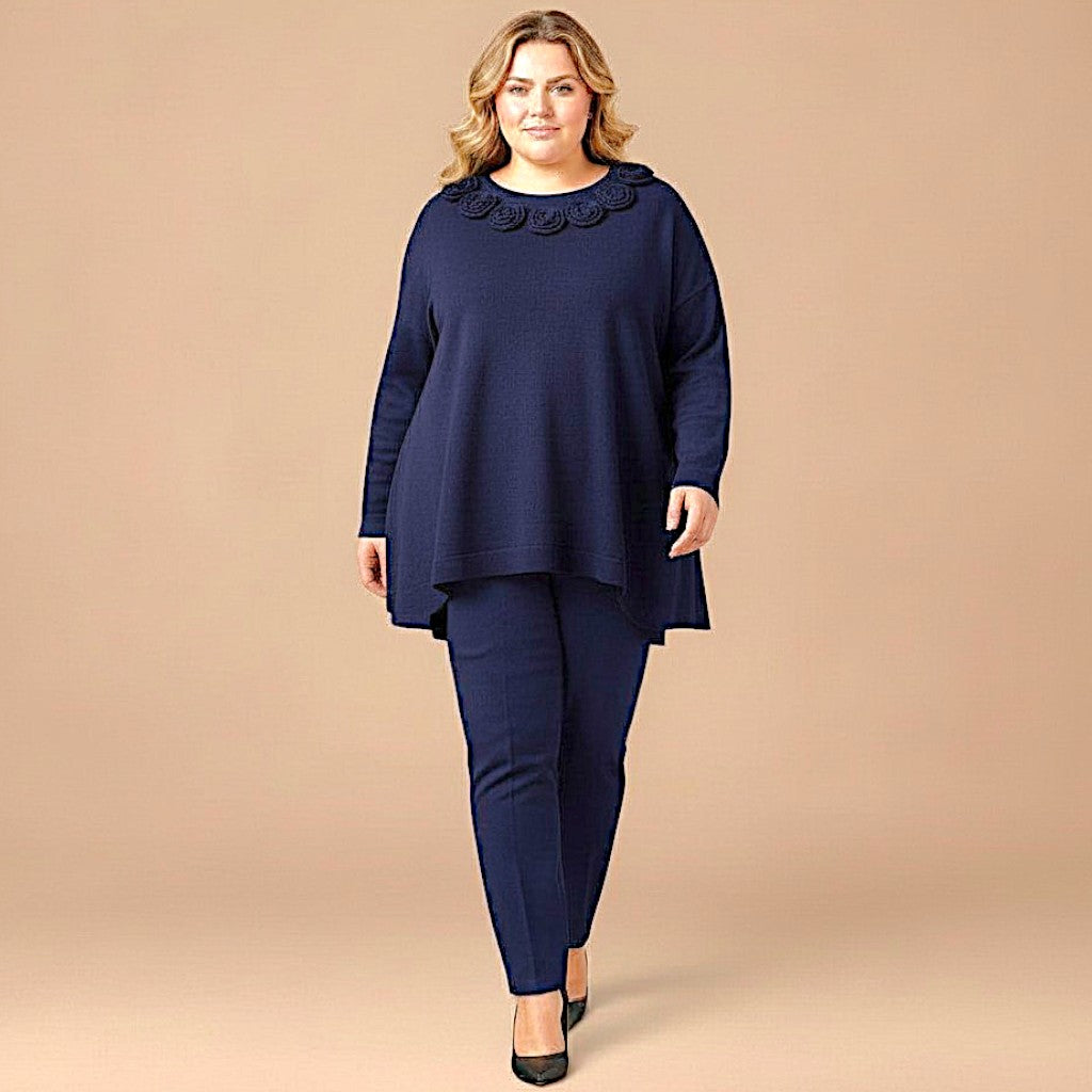 Maxi Maglia Effetto Lana Ninni