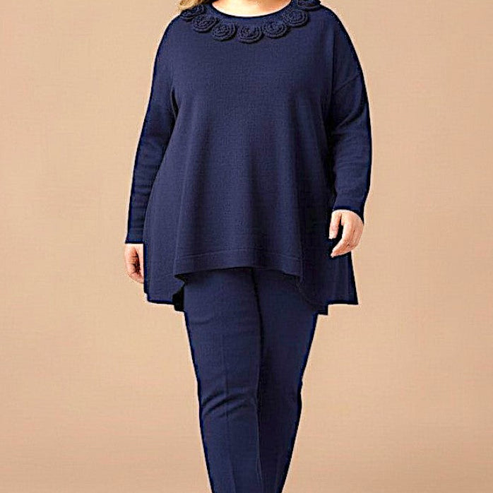 Maxi Maglia Effetto Lana Ninni