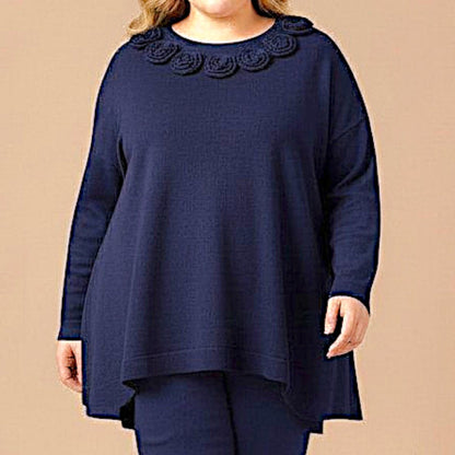 Maxi Maglia Effetto Lana Ninni