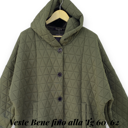 Maxi Giacca Trapuntata Monia
