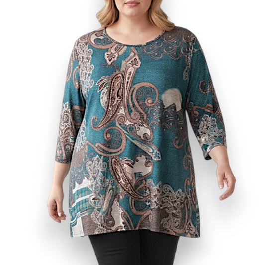 Maxi Maglia in Crepe  Anita