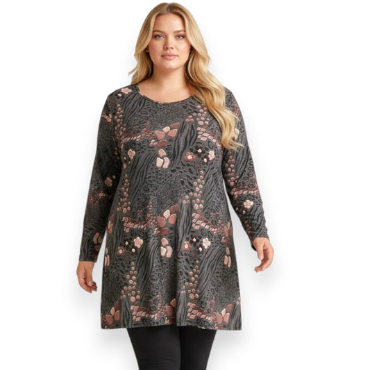 Maxi Maglia in Crepe  Anna