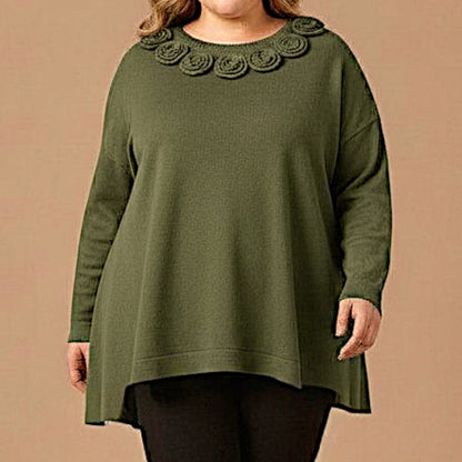 Maxi Maglia Effetto Lana Nilla
