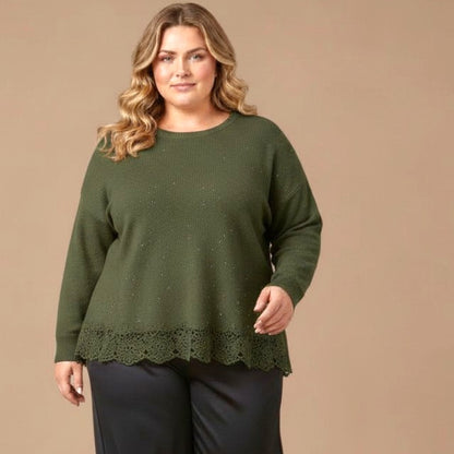Maxi Maglia Effetto Lana Birba