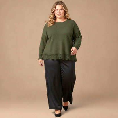 Maxi Maglia Effetto Lana Birba