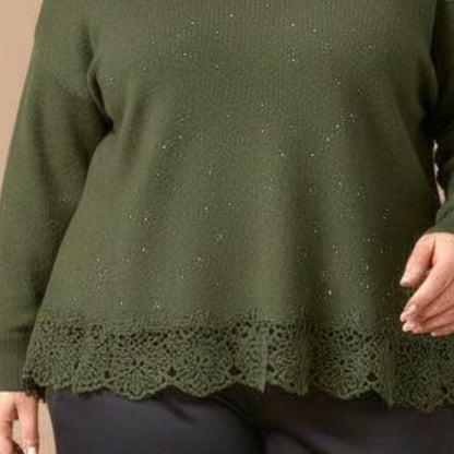 Maxi Maglia Effetto Lana Birba