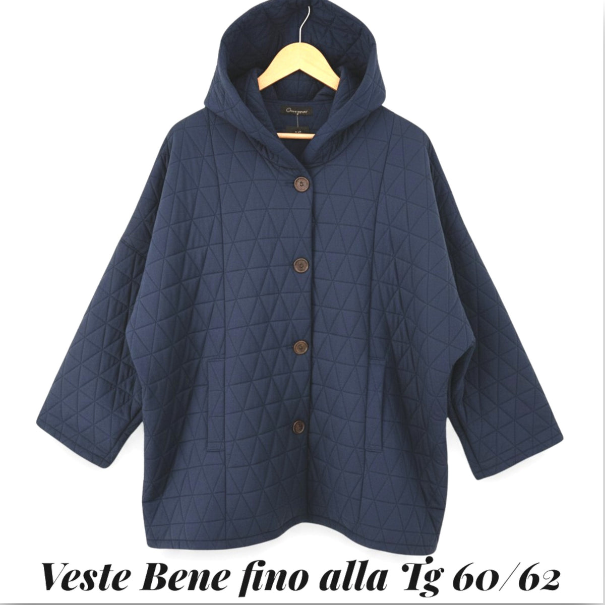 Maxi Giacca Trapuntata Milena