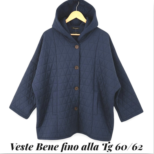 Maxi Giacca Trapuntata Milena