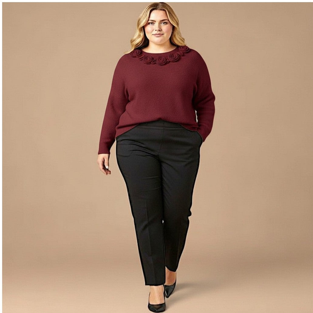 Maxi Maglia Effetto Lana Nives