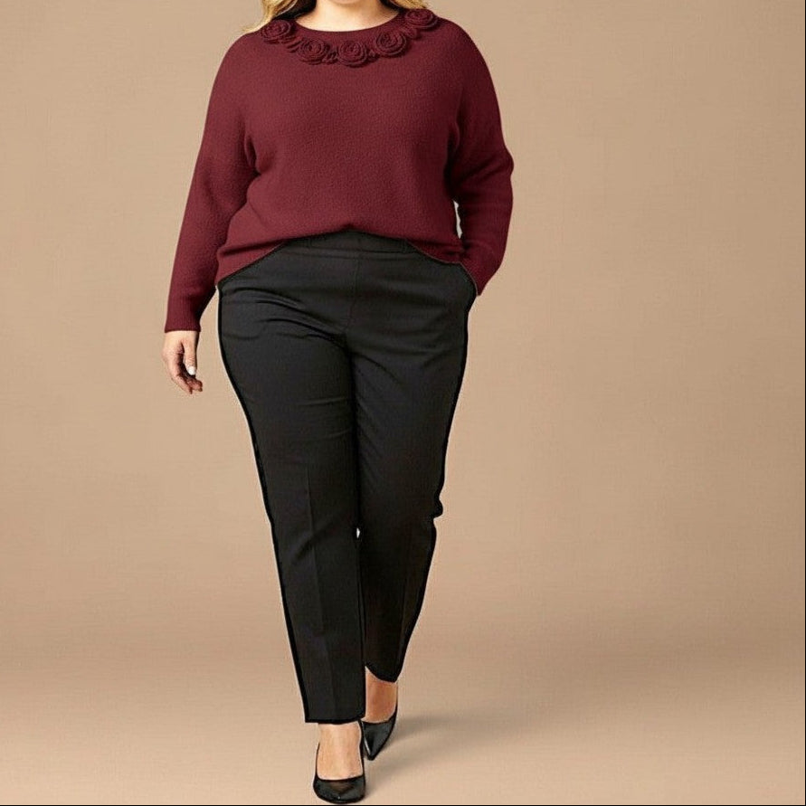 Maxi Maglia Effetto Lana Nives