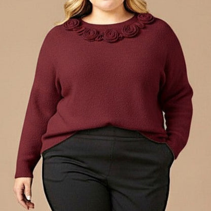 Maxi Maglia Effetto Lana Nives