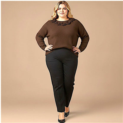 Maxi Maglia Effetto Lana Natalia